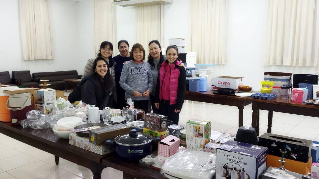 Bazar organizado por Fujinbu Encarnación