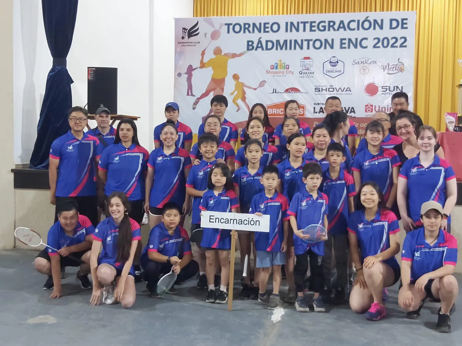 Torneo de Integración de Bádminton Encarnación 2022