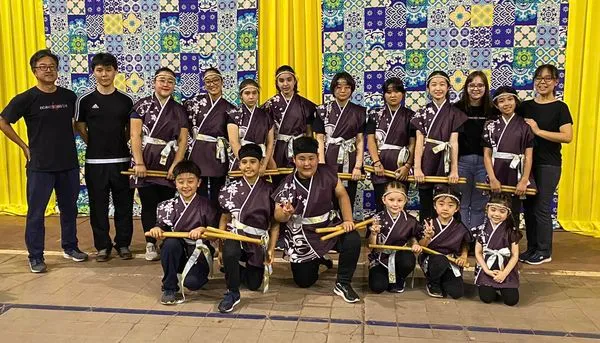 Encarnación Taiko Club actuó en la Final de OMAPA 2022